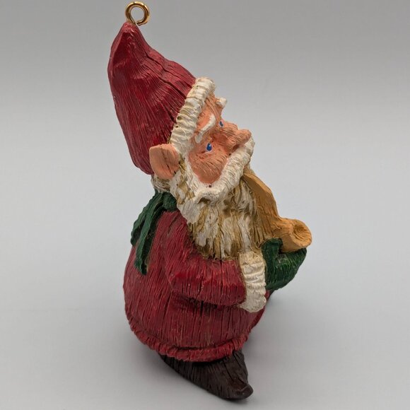 Hallmark Keepsake Old World Gnome 1989 Vintage Handcrafted Christmas Ornament - Picture 3 of 10